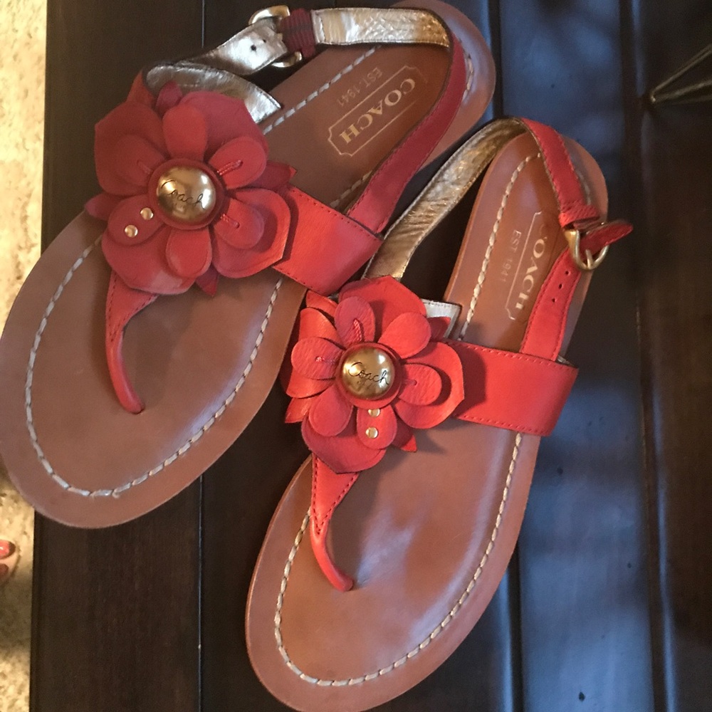 Coach thong sandals